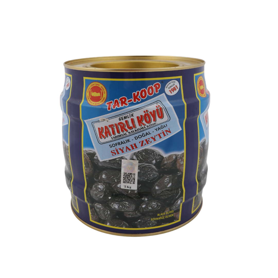 Katırlı Köyü Siyah Zeytin 2 KG