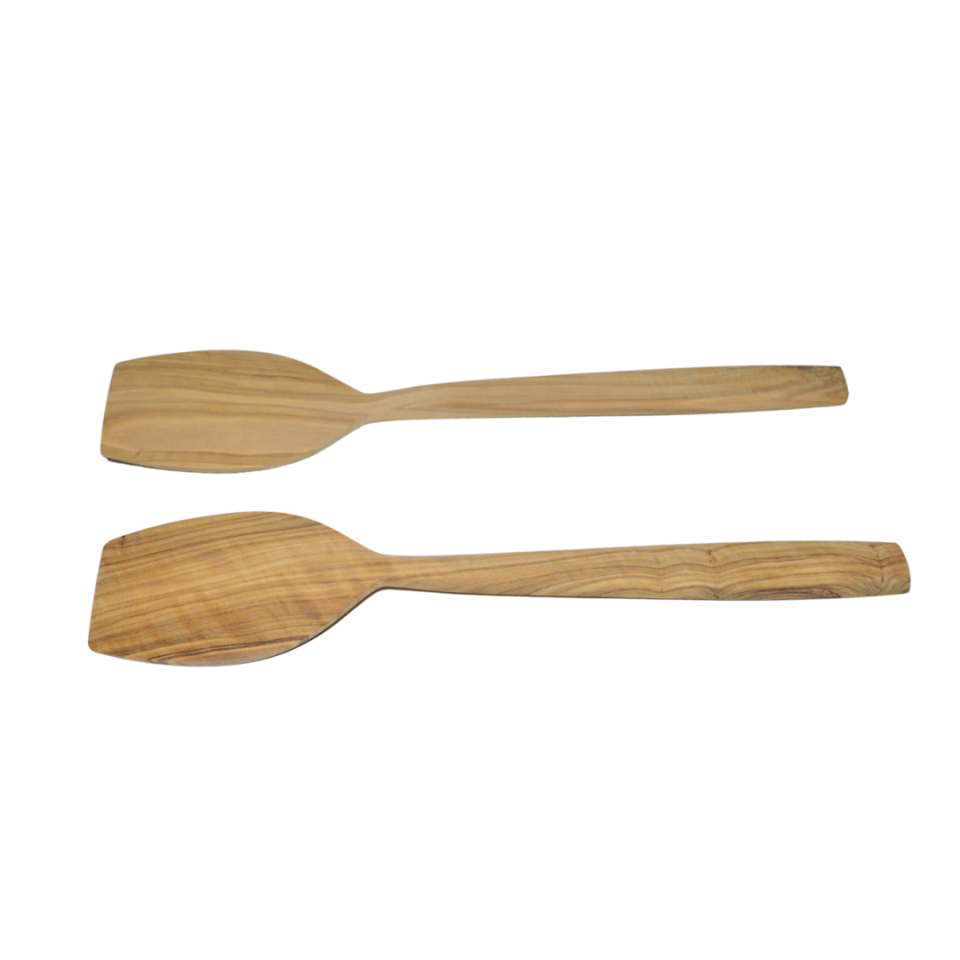 Zeytin Spatula Kıvrık No 4