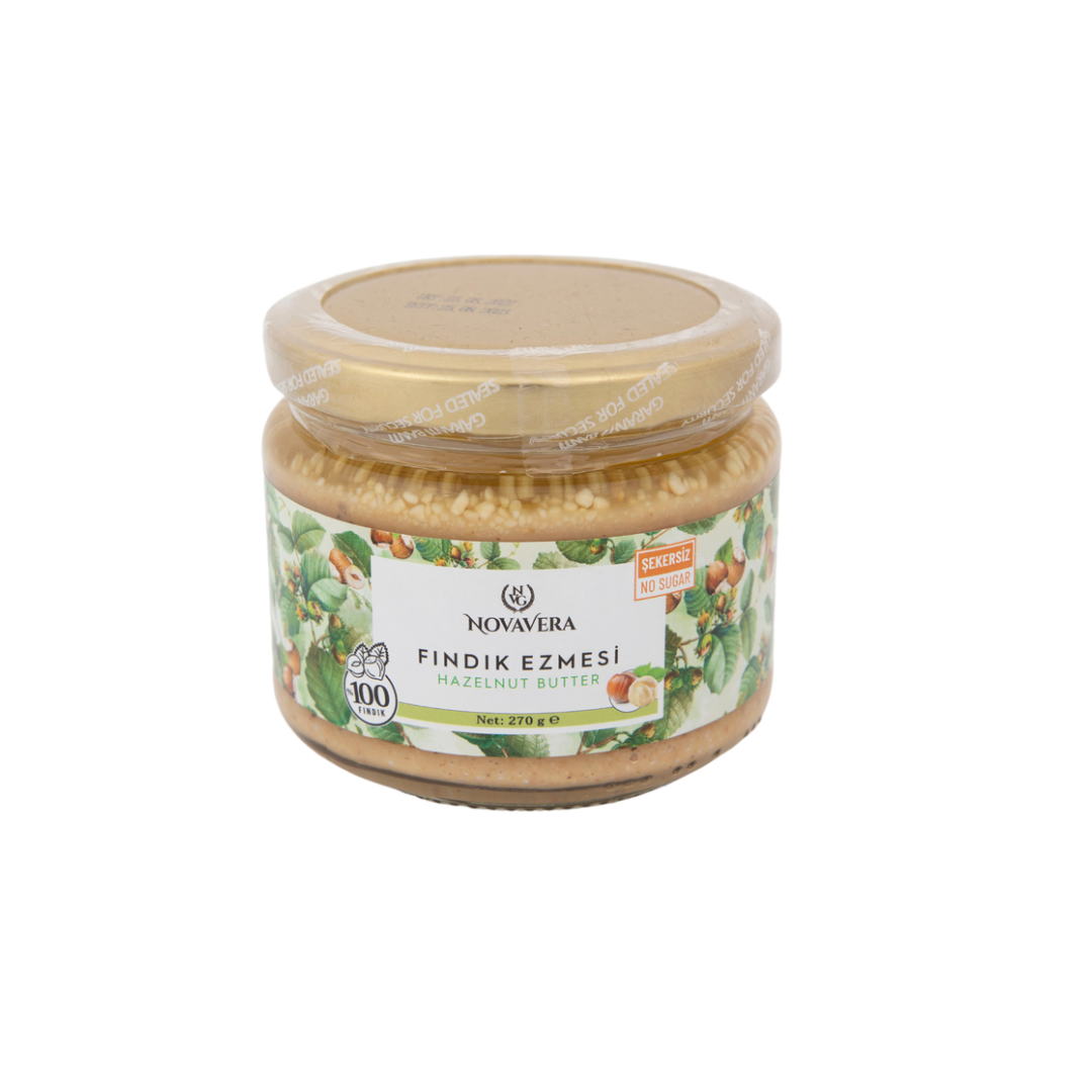 Novavera Fındık Ezmesi Şekersiz 270 GR